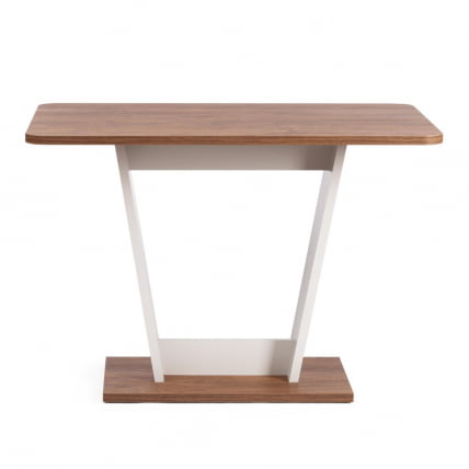 Стол обеденный ТИБИ нераздвижной ЛДСП, 68,6 х 110 х 75 см, Дуб Канзас/Пепел / TIBI_1