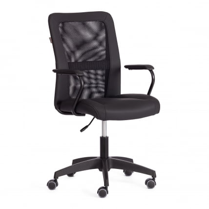 Кресло СТАФФ кож/зам/ткань, черный, 36-6/В-11 / STAFF 36-6/W-11_0