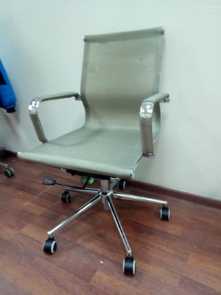 Кресло офисное Хельмут ЛБ ХА-102-04 низкая спинка Бронзовый / LB HA-102-04_4