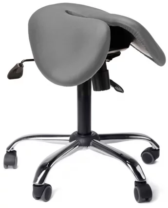 Раздвоенное кресло-седло ЕЗДуо Серый / EZDuo_0