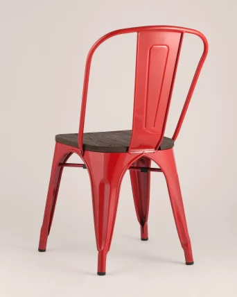 Стул Толикс Воод 850 Красный / Tolix Wood_4