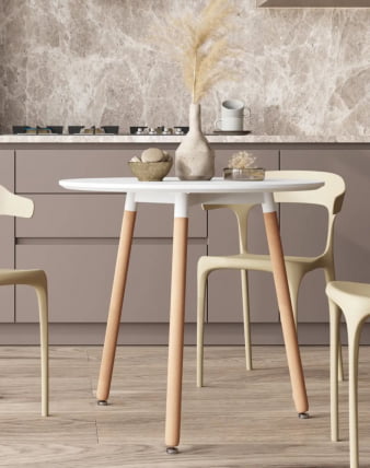 Стол круглый ЕАМЕС ДСТ НЕВ Д=80 белый / EAMES DST NEW D=80_6