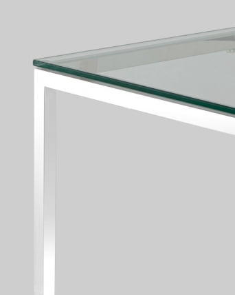 Журнальный стол ТАУН 40кс40 Серебро / 40x40_4