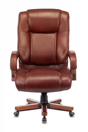 Кресло руководителя Бюрократ Т-9925ВАЛНУТ Светло-коричневый / T-9925WALNUT_1