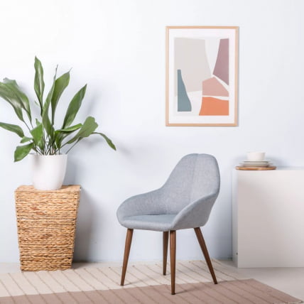 Стул Кент Желт/Натуральный Дуб / Kent_3