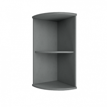 Стеллаж низкий угловой Рива А.УС-3 Серый / Riva_0