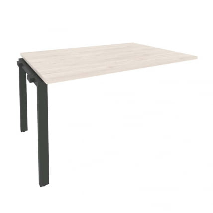 Проходной наборный элемент переговорного стола ОНИКС О.МП-НПРГ-3 Денвер Светлый/Антрацит / ONIX O.MP-NPRG-3_0