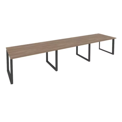 Стол переговорный (3 столешницы) ОНИКС О.МО-ПРГ-3.3 Дуб Аризона/Антрацит / ONIX O.MO-PRG-3.3_0