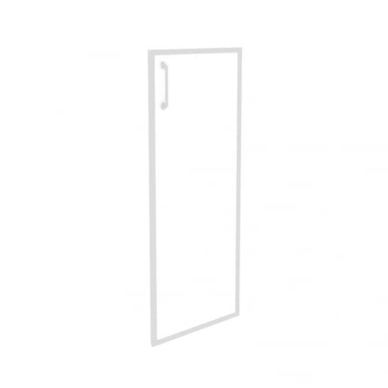 Фасад стекло в раме средний правый (лакобель, белый) ОНИКС О.СР-2(Р) вхите / ONIX O.SR-2(R) white_0