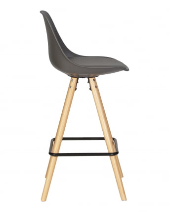 Стул полубарный ДОБРИН РОННИ Темно-серый ГР-04 / DOBRIN RONNI GR-04_2