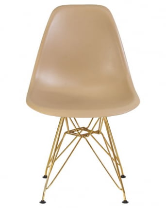 Стул обеденный ДОБРИН ДСР (ножки золотые, цвет бежевый (ГР-03)) 4 шт / DOBRIN DSR (GR-03))_6