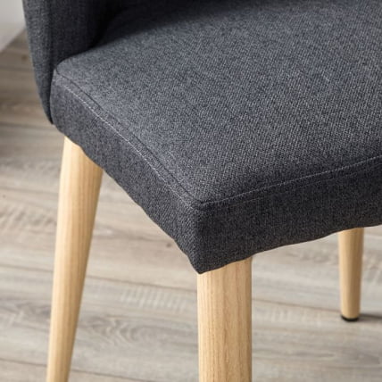 Стул Ален темно-серый/нат.дуб / Alen_3