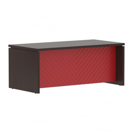Стол руководителя Торр ЛУКС ТЛСТ 189Х Венге Магия Красный / Torr LUX TLST 189H_0
