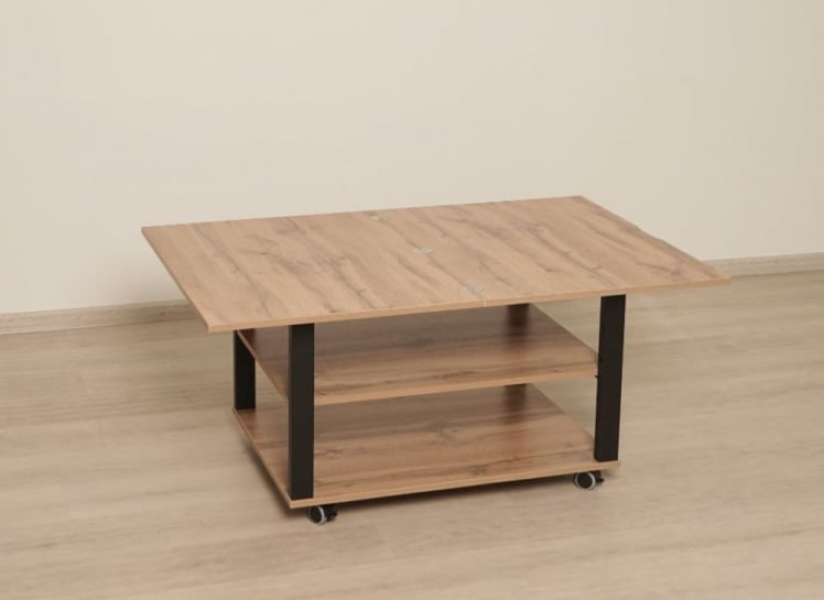 Журнальный стол-трансформер Агат 35 Дуб Вотан_2