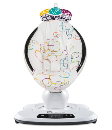 Электронное кресло-качалка 4Момс Мамароо 4.0 Серебро / 4Moms Mamaroo_8