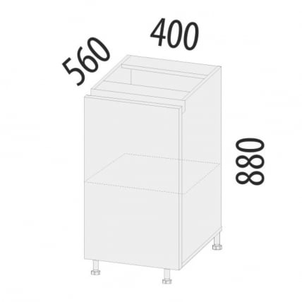 Напольный шкаф (лев/прав) Дакота 103.54_3