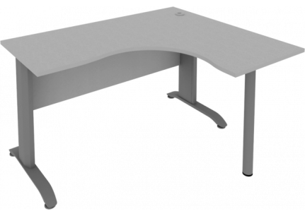 Стол криволинейный правый Рива ПЛ.СА-3 Пр Серый / Riva_0