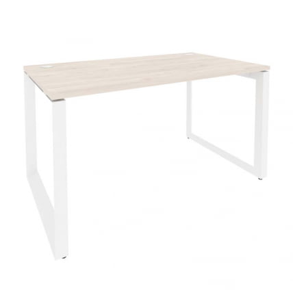 Стол рабочий на О-образном м/к ОНИКС О.МО-СП-3.8 Денвер Светлый/Белый / ONIX O.MO-SP-3.8_0