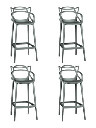 Стул барный ДОБРИН МАСТЕРС БАР (темно-серый (ГР-04)) 4 шт / DOBRIN MASTERS BAR (GR-04))_0