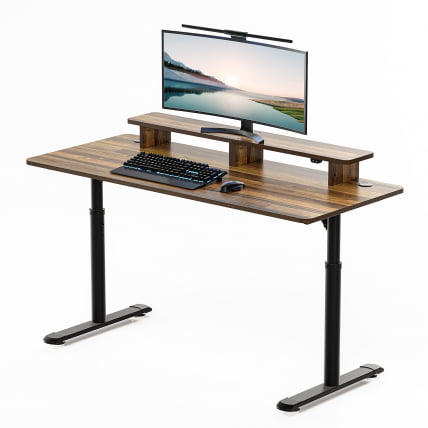 Стол для компьютера с регулировкой высоты ЕУРЕКА ЕРК-ИМОД-60РВ / EUREKA ERK-IMOD-60RW_0