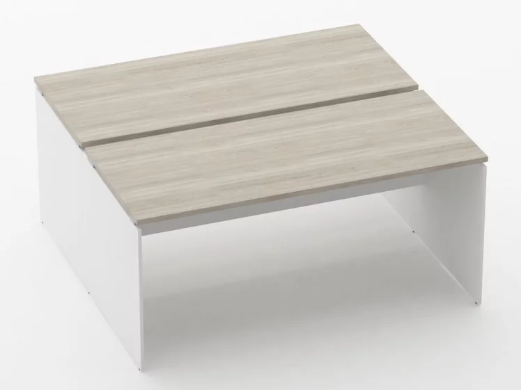 Рабочий модуль Дека ЛДСП каркас 75.145.16 Дуб Сантана светлый/Белый / Deka_0