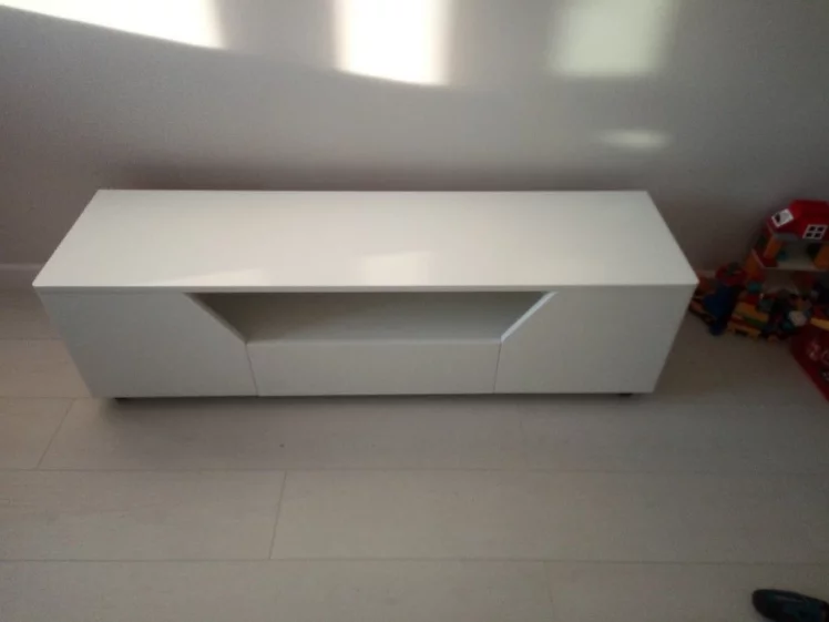 Тумба ТВ тип 4 Диамонд Белый глянец / Diamond_4