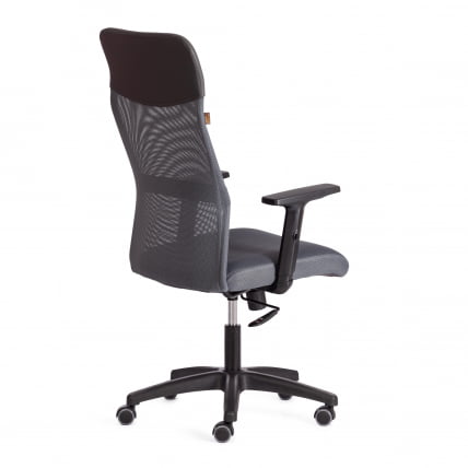 Кресло ПРАCТИC ПЛТ ткань/кож/зам, серый/металлик, ТВ-12/В-12/36 / PRACTIC PLT TW-12/W-12/36_2