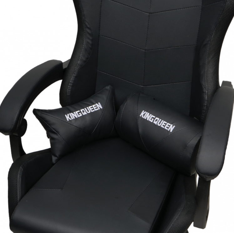 Кресло 908 КИНГКУЕЕН цвет черный с массажем и подсветкой 908-блаcк-масс / KINGQUEEN 908-black-mass_6