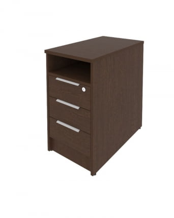 Тумба приставная Метал Сйстем Б.ТП-1 Венге/Белый / Metal System_0