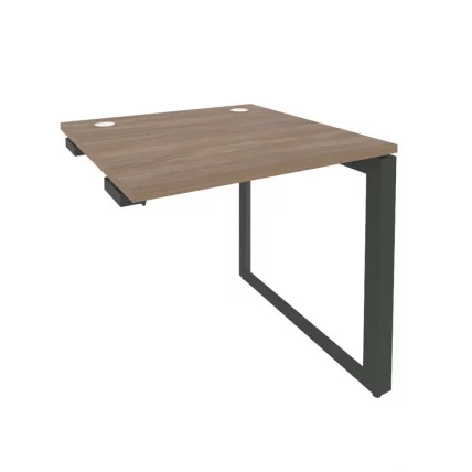 Стол-приставка на О-образном м/к к опорным элементам ОНИКС О.МО-СПР-0.8 Дуб Аризона/Антрацит / ONIX O.MO-SPR-0.8_0