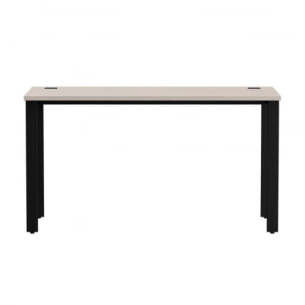 Стол прямой на металлокаркасе, опоры 45 гр Еверпроф ЕВО 254С003 Кашемир Черный / Everprof EVO 254S003_1