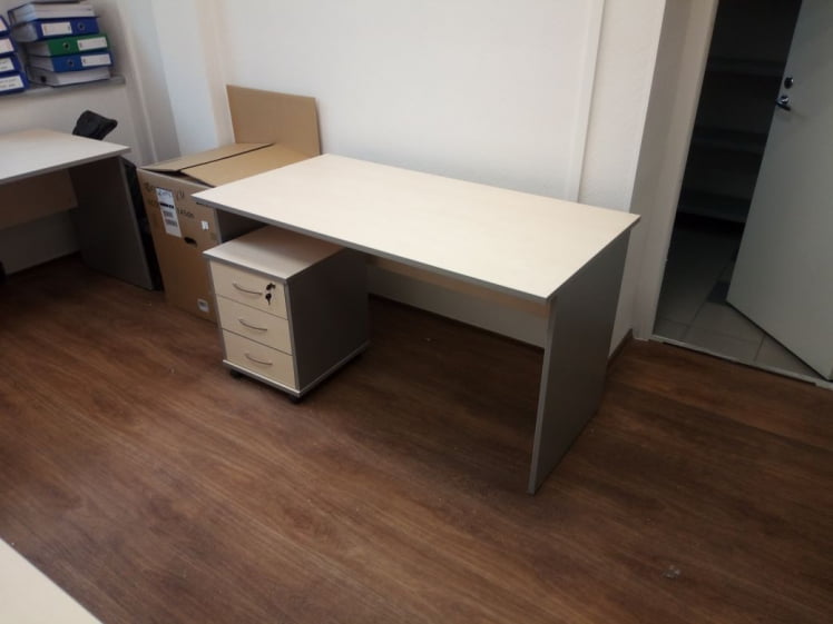 Тумба подкатная ИМАГО ТМ-3.А Клен Металлик / IMAGO_14