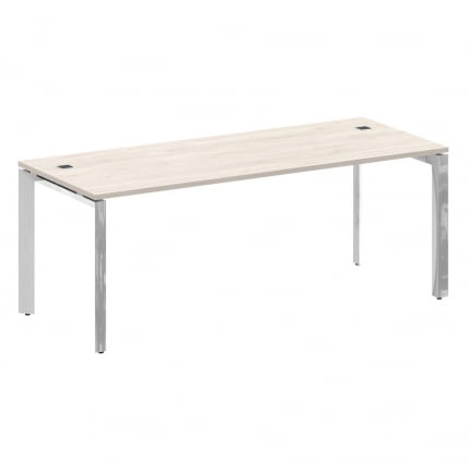 Стол рабочий руководителя на П-образном м/к ОНИКС ДИРЕCТ ЛУКС М-О.МП-СРР-6.8 Денвер светлый / ONIX DIRECT LUX M-O.MP-SRR-6.8_0