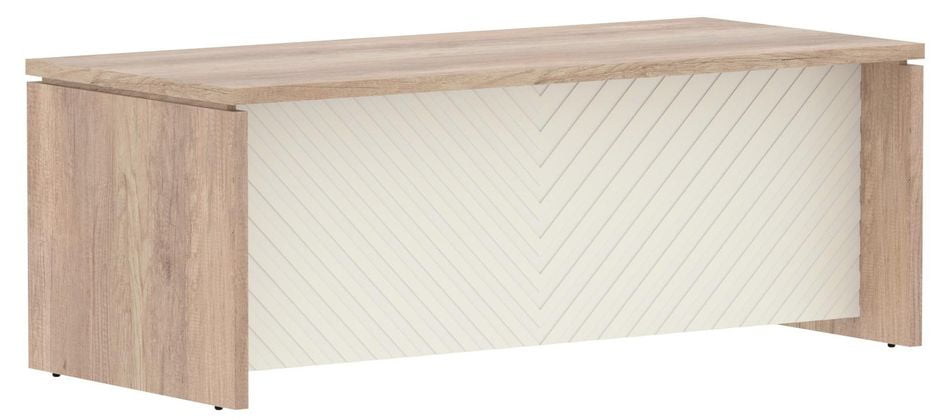 Стол руководителя Торр ЛУКС ТЛСТ 209Х Дуб Каньон Латте / Torr LUX TLST 209H_0