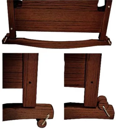 Качалка для кровати Микуна CП-615 чоколате / Micuna CP-615 chocolate_1