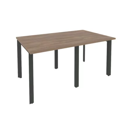 Стол переговорный (2 столешницы) ОНИКС О.МП-ПРГ-2.0 Дуб Аризона/Антрацит / ONIX O.MP-PRG-2.0_0