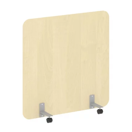 Перегородка на металлических опорах, на роликах Р-лине ДП.Р-120-120 Клен / R-line DP.R-120-120_0