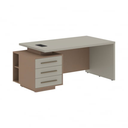 Стол руководителя левый ВЕЛИОН ВCТ 1890 Л Аметист Кобра / VELION VCT L_0