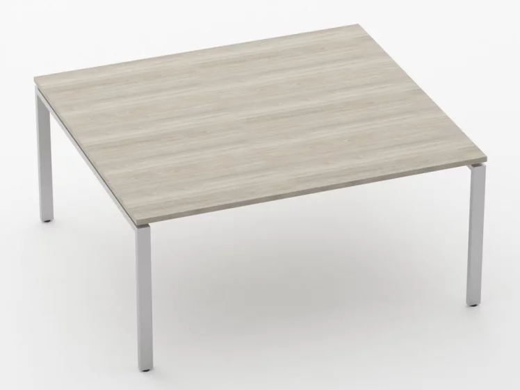 Стол для переговоров Дека П-обр.каркас 71.145.16 Дуб Сантана светлый / Deka_0