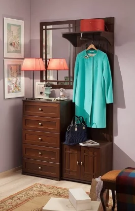 Вешалка Шерлоcк 74 Орех шоколадный / Sherlock_1