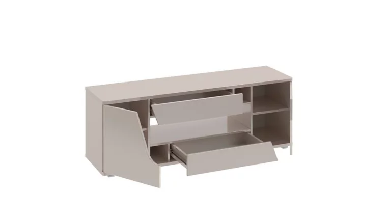 Тумба ТВ тип 5 Диамонд Бежевый глянец / Diamond_1