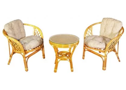 Комплект Багама дуэт, подушки светлые обычные Бахама13 мед / Bahama13_0