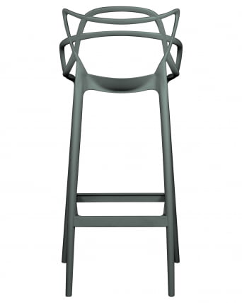 Стул барный ДОБРИН МАСТЕРС БАР Серый ГР-04 / DOBRIN MASTERS BAR GR-04_3