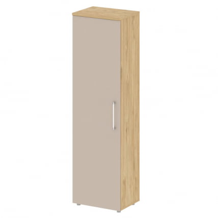 Гардероб узкий правый СХИФТ СК.ГБ-1 (Р) Тиквуд Светлый/Капучино / SHIFT SK.GB-1 (R)_0
