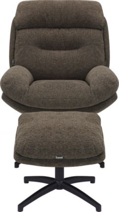 Кресло-реклайнер Еверпроф Киви Ткань Темно-коричневый / Everprof Kiwi_1