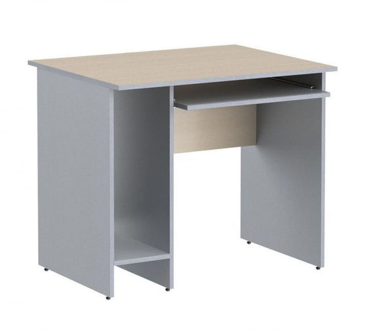 Стол письменный ИМАГО СК-1 Клен Металлик / IMAGO_0