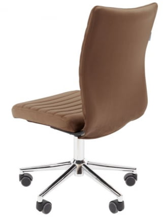 Офисное кресло CХАИРМАН 033 велюр Коричневый / CHAIRMAN_7