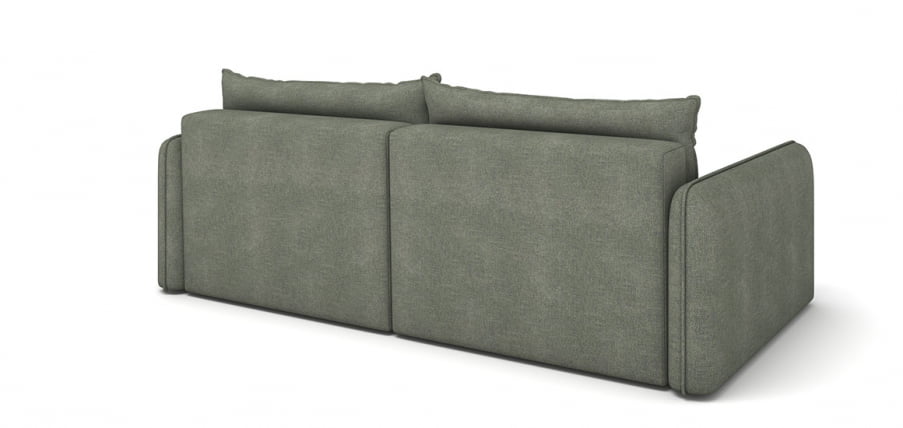 Диван угловой Лофт левый ткань ДЖаспер виридиан (1760*2320*810) Серо-зеленый, 2117898/50635/8 / Jasper viridian_1