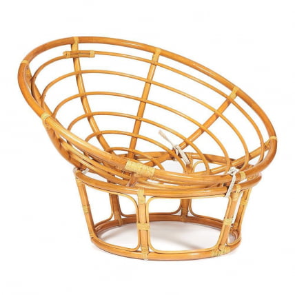 Кресло ПАПАСАН 23/01 В /с подушкой/ диаметр подушки 129 см, 115х101х104 см, Хоней (мед), ткань Старт / PAPASAN W Honey_4