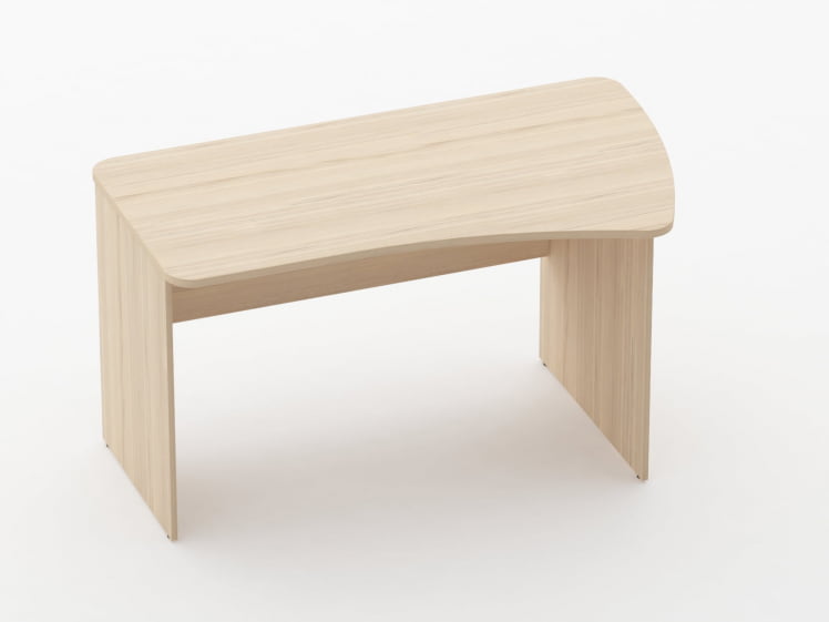 Стол эргономичный Глассй 1.12.14Пр Орех / Glassy_0